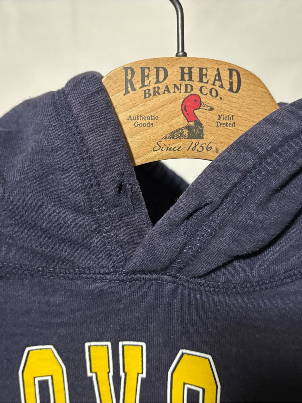 OVO Forever Hoodie Navy Blue Drake Owl Pullover Men's Small - Picture 10 of 10